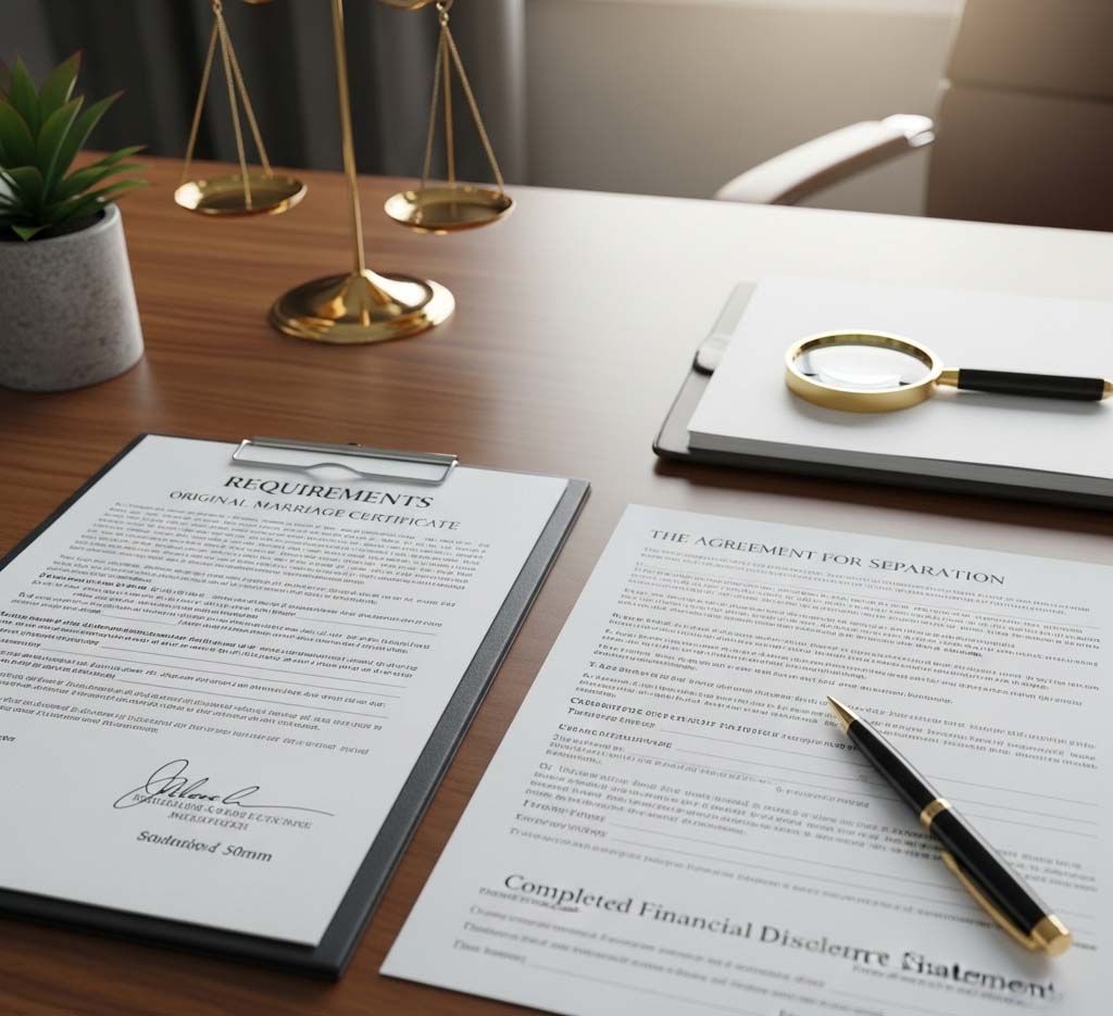 مدارک لازم برای طلاق توافقی
